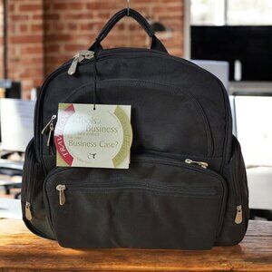 Travelon Black Laptop Backpack